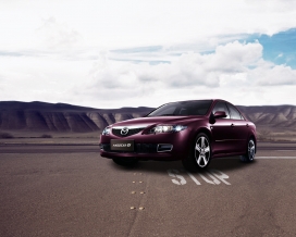 马自达6汽车炫酷高清晰桌面壁纸