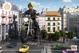 意大利米兰两轮车摩托车工业协会(ANCMA)平面广告