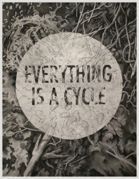 欧美Everything Is A Cycle设计