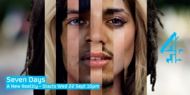 英国Channel 4 TV 电视摄影平面广告--Seven Days七天