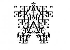 德国Biomorphisme英文字母设计