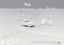 法国Chevrolet雪佛兰汽车平面广告