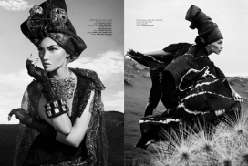 Sacred Desert神圣的沙漠-阿拉伯国家沙漠黑白人像