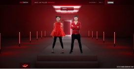 意大利campari金巴利红色时尚服饰酷站截图