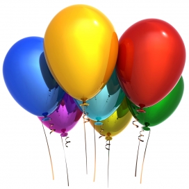 2011主题气球烟花摄影设计图片