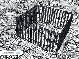 国外Grupo Vhiver黑白手绘平面设计