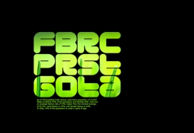 欧美GOTA free font字体设计