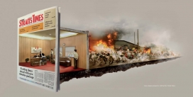 国外New Straits Times新海峡时报创意平面设计