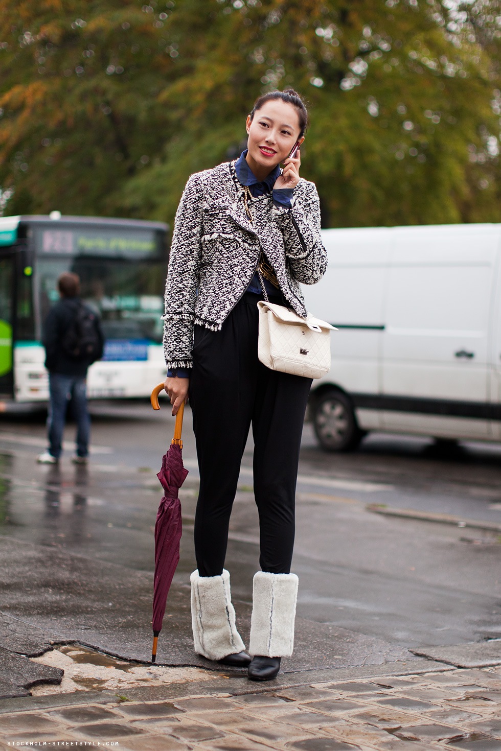 欧洲2011街头流行时-女性服饰包包搭配摄影---酷图编号19