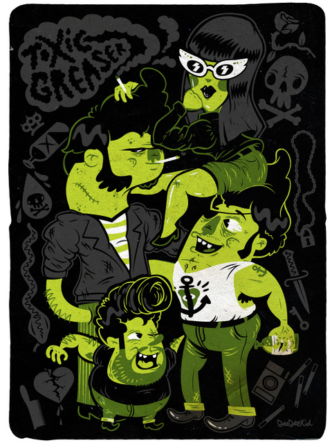 欧美personal illustrations卡通插画---酷图编号13