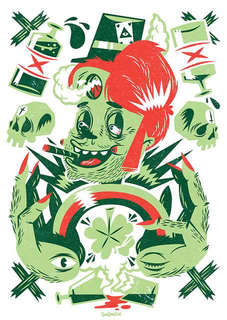 欧美personal illustrations卡通插画---酷图编号8