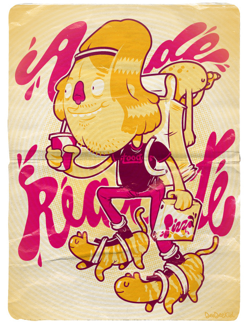 欧美personal illustrations卡通插画---酷图编号5