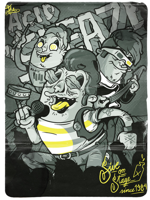 欧美personal illustrations卡通插画---酷图编号3