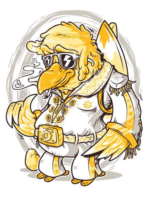 欧美personal illustrations卡通插画---酷图编号2