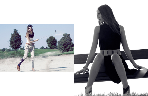 法国GOLF EXPERIENCE高尔夫人像---酷图编号1