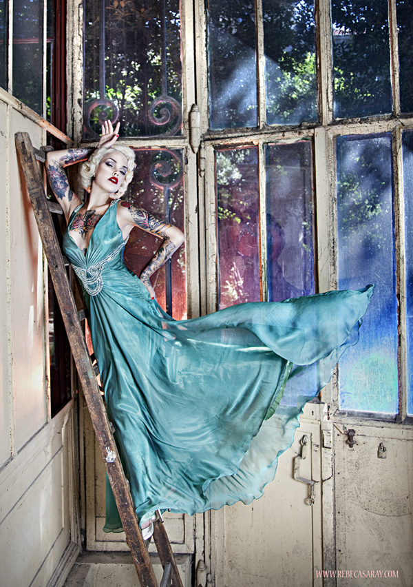 欧美Vinila Von Bismark para Babylon Magazine杂志人像---酷图编号5