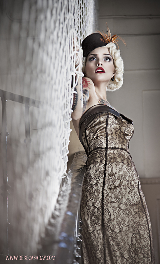 欧美Vinila Von Bismark para Babylon Magazine杂志人像---酷图编号2