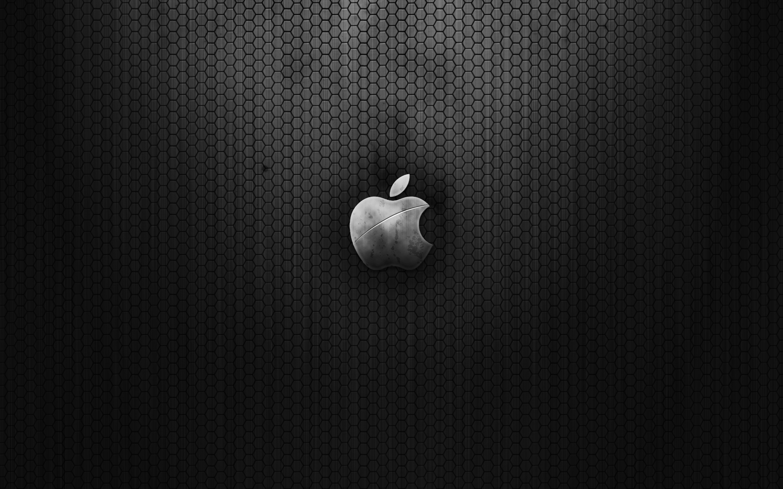 苹果壁纸简单黑色调图片