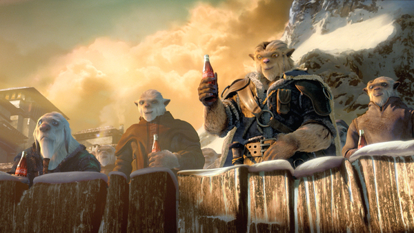 欧美COKE SIEGE superbowl 2011可口可乐游戏插画---酷图编号8