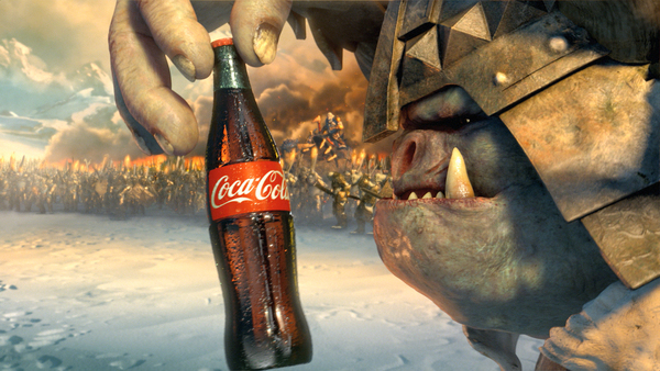 欧美COKE SIEGE superbowl 2011可口可乐游戏插画---酷图编号6