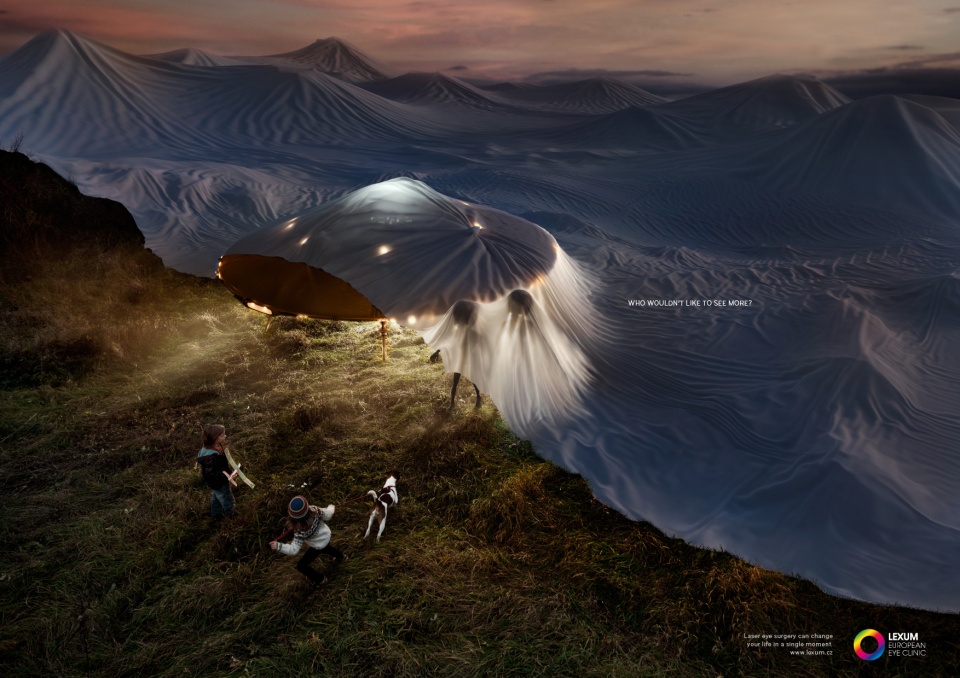 Lexum眼科激光诊所平面广告---酷图编号1