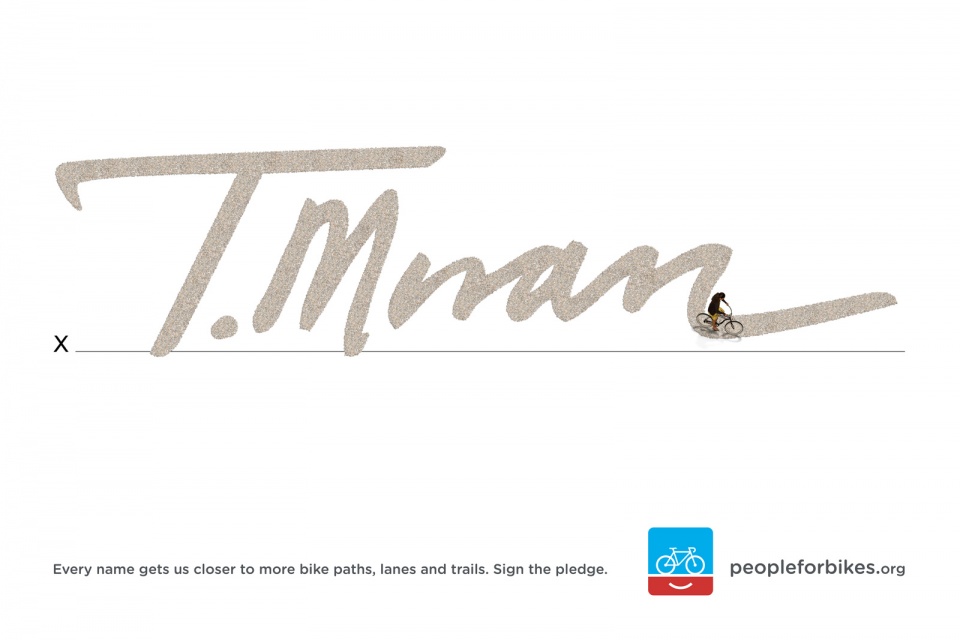 美国People for Bikes自行车运动平面广告---酷图编号1