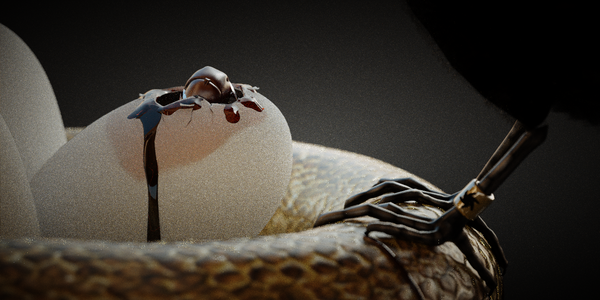 欧美Jelousy蛇鹰大战插画---酷图编号7