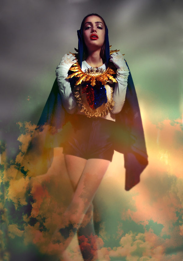 Madonna vestida de flores visita el infierno人像---酷图编号3