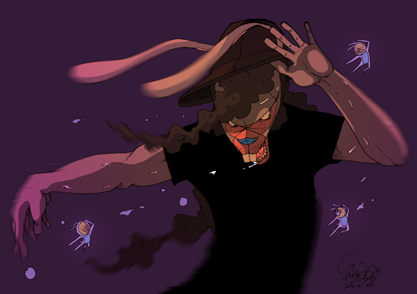 国外2011 Recent personal workT恤服饰印花插画欣赏---酷图编号2