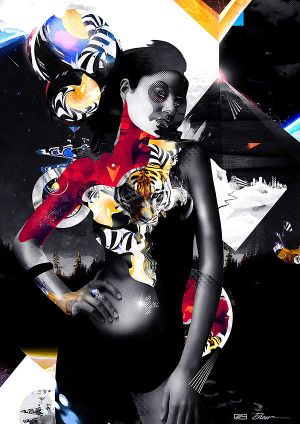 PANDA熊猫实验艺术作品插画---酷图编号6