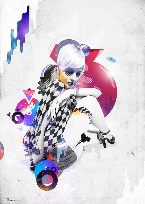 PANDA熊猫实验艺术作品插画---酷图编号4