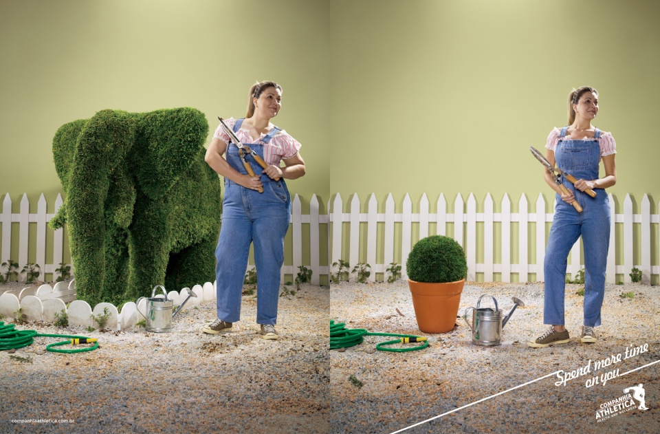 巴西Companhia Athletica公益平面广告---酷图编号2