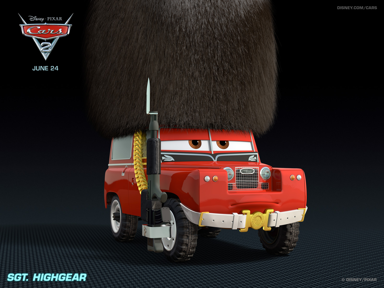 美国2011动画冒险喜剧3D卡通电影《赛车总动员2Cars 2》高清晰海报壁纸---酷图编号39