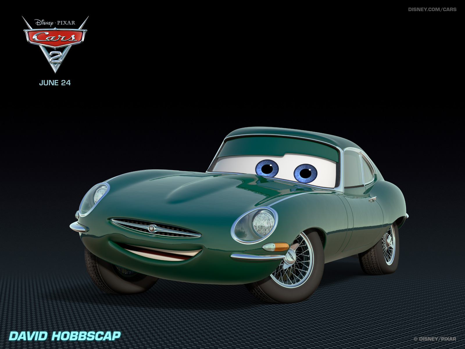 美国2011动画冒险喜剧3D卡通电影《赛车总动员2Cars 2》高清晰海报壁纸---酷图编号23