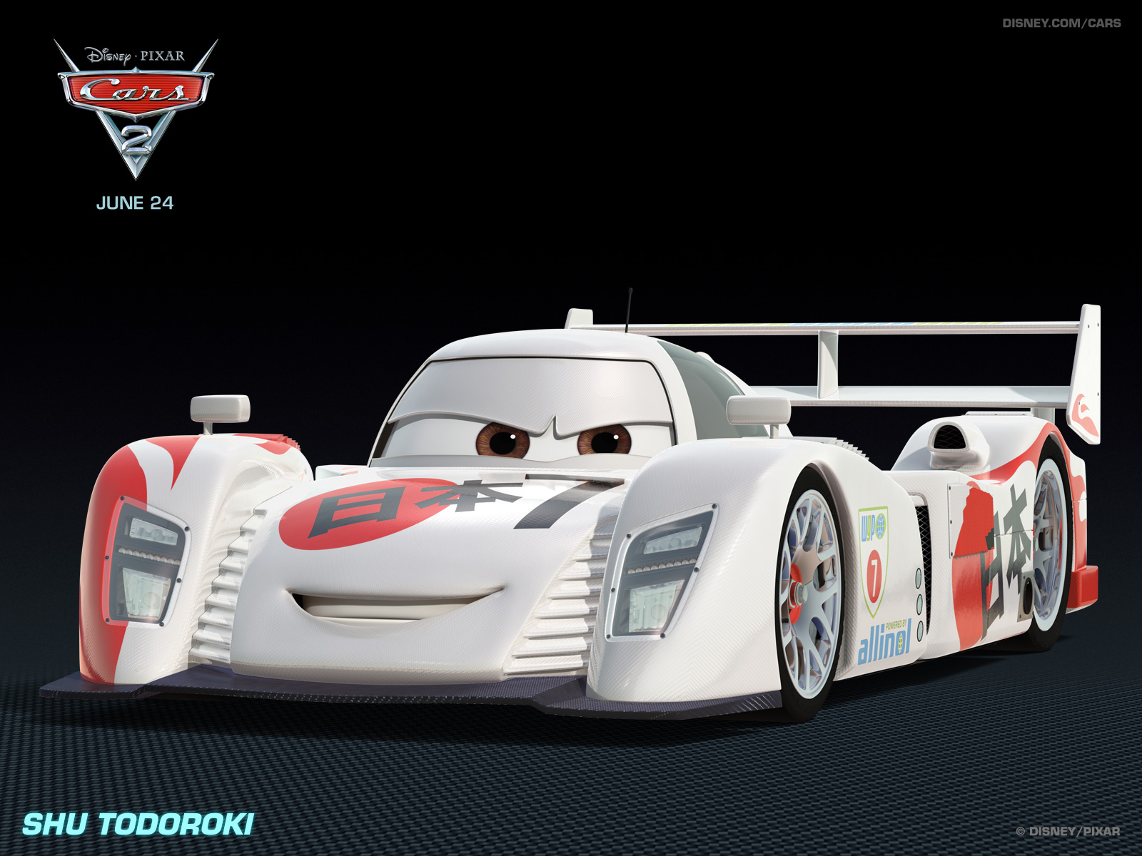 美国2011动画冒险喜剧3D卡通电影《赛车总动员2Cars 2》高清晰海报壁纸---酷图编号19