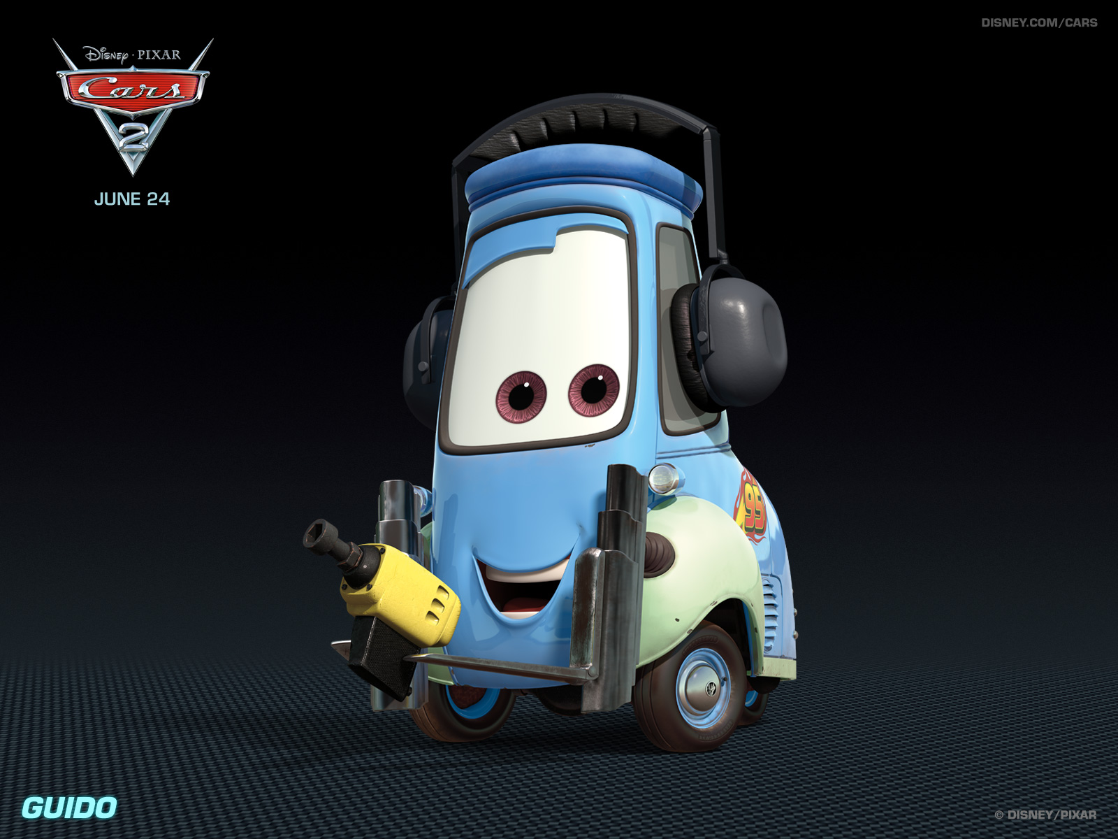 美国2011动画冒险喜剧3D卡通电影《赛车总动员2Cars 2》高清晰海报壁纸---酷图编号5