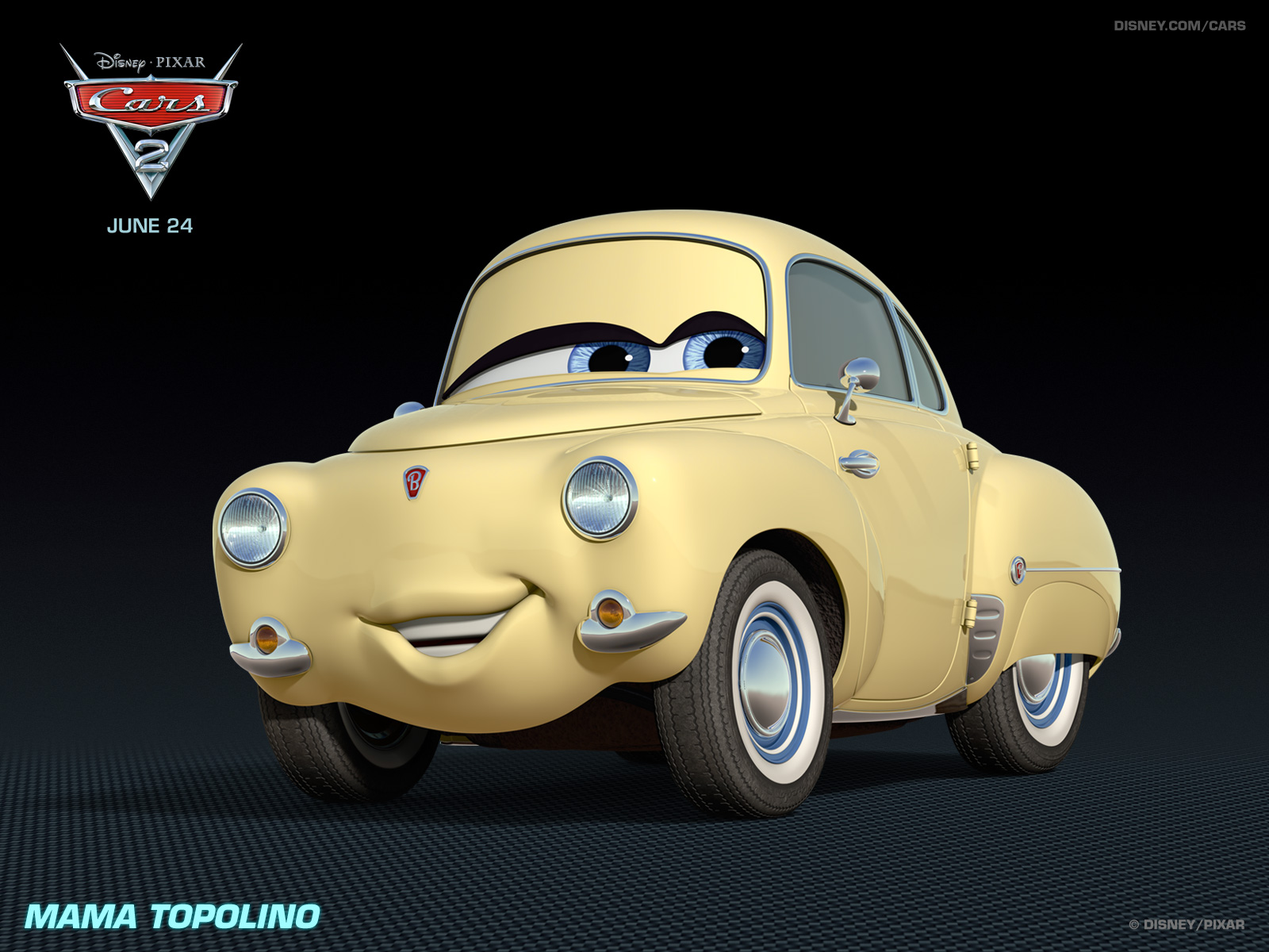 美国2011动画冒险喜剧3D卡通电影《赛车总动员2Cars 2》高清晰海报壁纸---酷图编号2