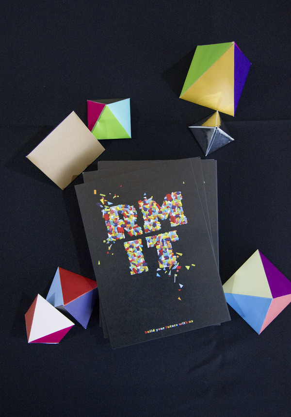 皇家墨尔本理工大学-学士设计通信明信片设计-Promotional Postcards---酷图编号6