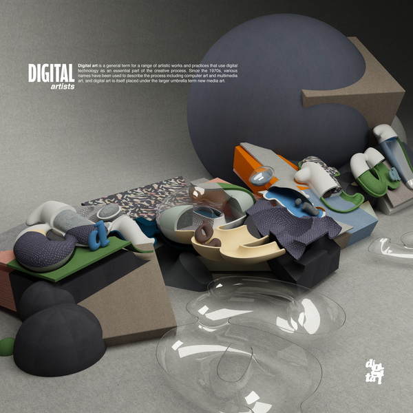 3D Digital type数字式---酷图编号3