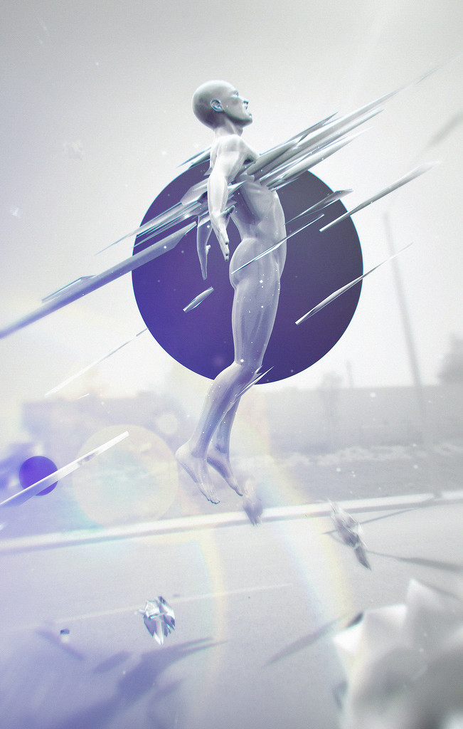 俄罗斯插画设计师Sergey Vlasov:非凡炫酷技法人像数码艺术插画---酷图编号18