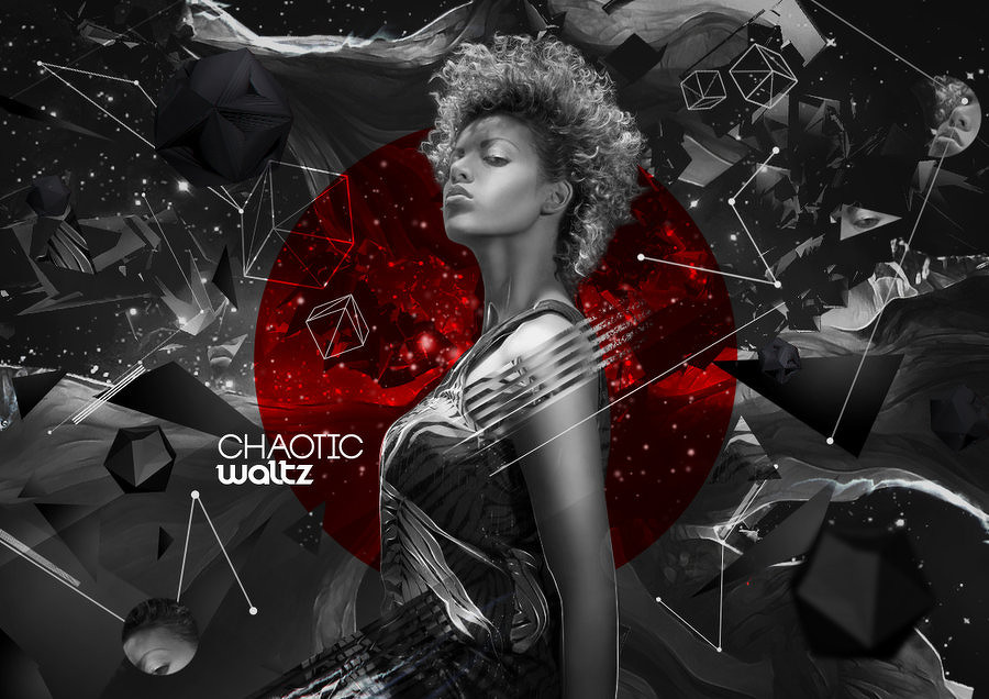 俄罗斯插画设计师Sergey Vlasov:非凡炫酷技法人像数码艺术插画---酷图编号15