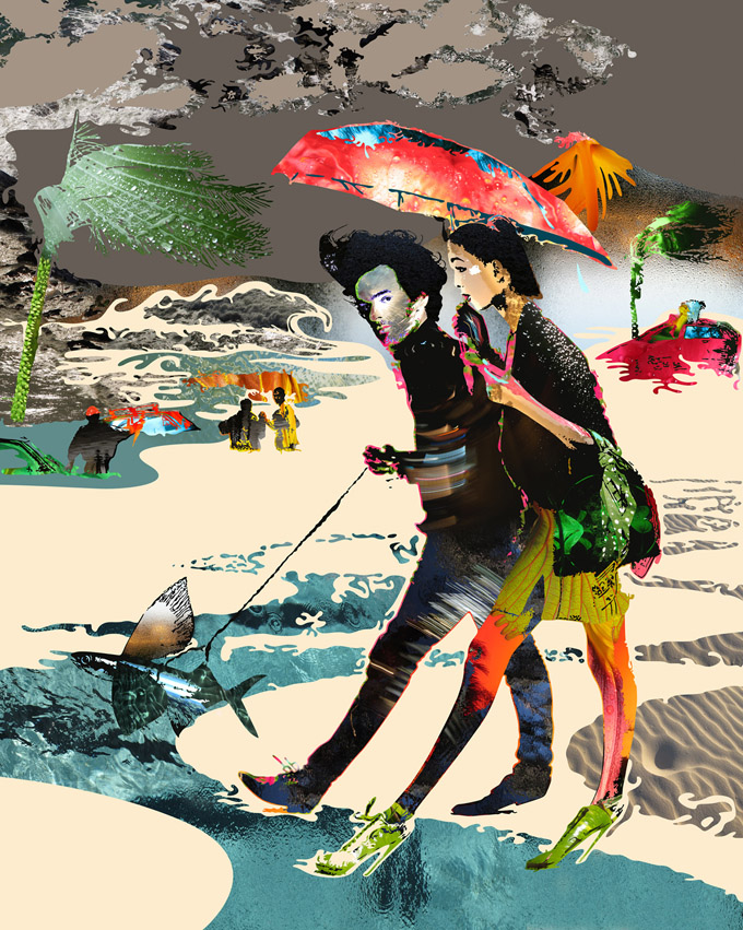 国外Marco Eychenne颜色混合插画欣赏---酷图编号4