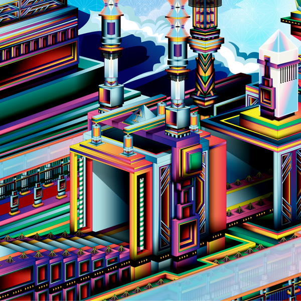 欧美The Transmutation Of Carbon城市插画---酷图编号10