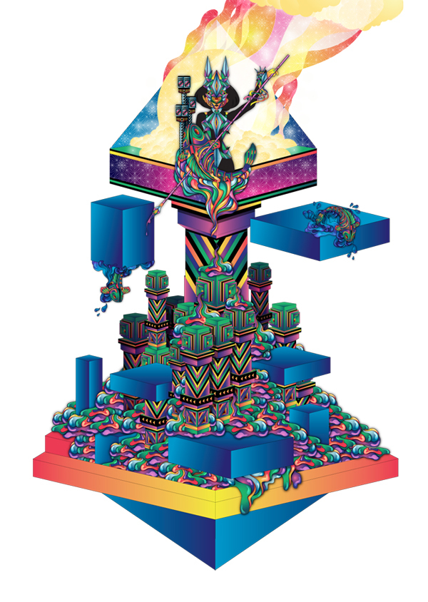 欧美The Transmutation Of Carbon城市插画---酷图编号7