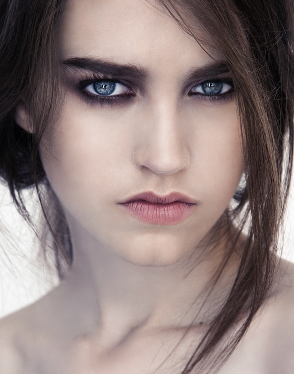欧美清晰女性脸孔人像摄影---酷图编号1