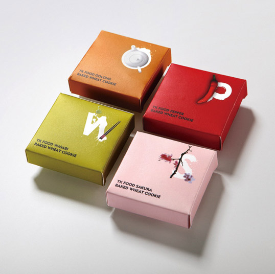 中国台湾TK Food Baked Wheat Cookies小麦饼干食品包装---酷图编号2