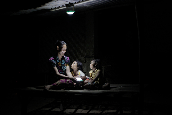 柬埔寨的月光-农村居民人像---酷图编号1