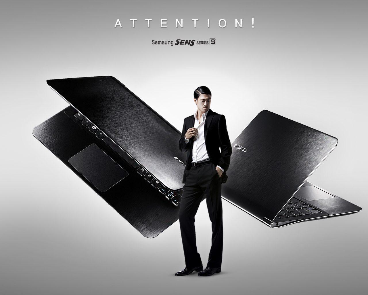 韩国三星sens笔记本电脑宣传广告壁纸与酷站截图图片