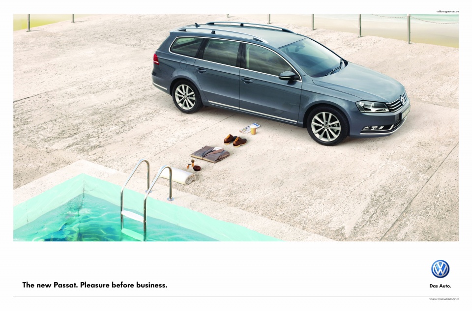 大众汽车平面广告图片