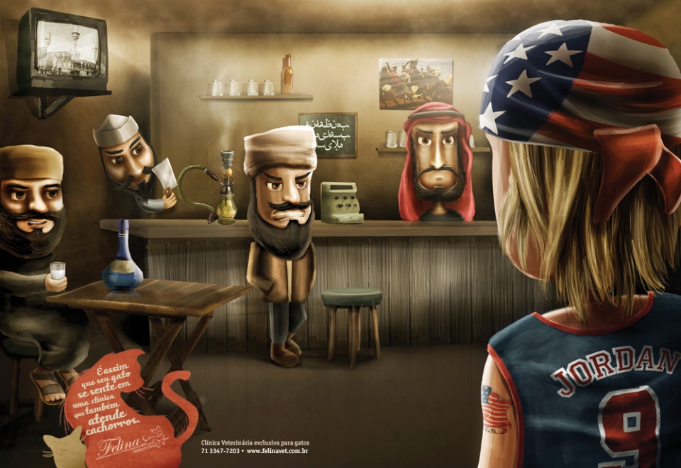 Felina Pet Shop宠物用品店平面广告图片